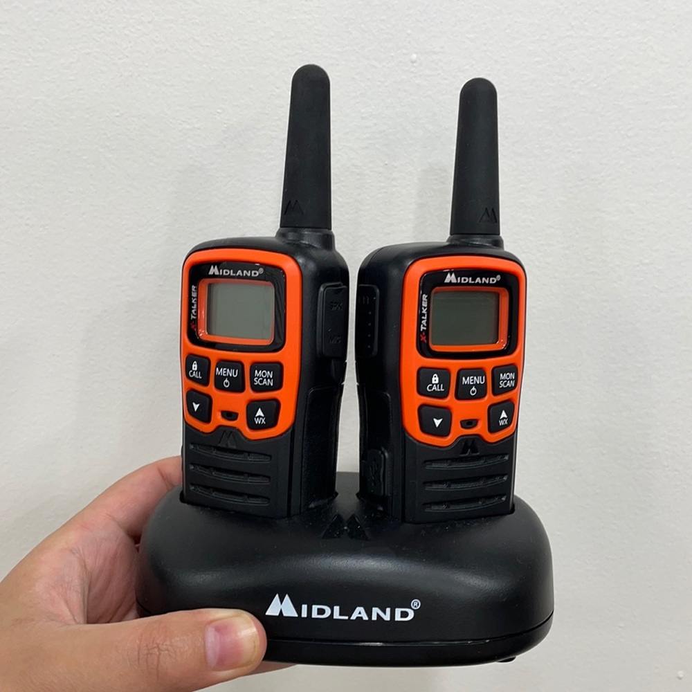 2 way radios :-communicate up to 28 miles